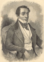 José María Heredia, retrato de 1885